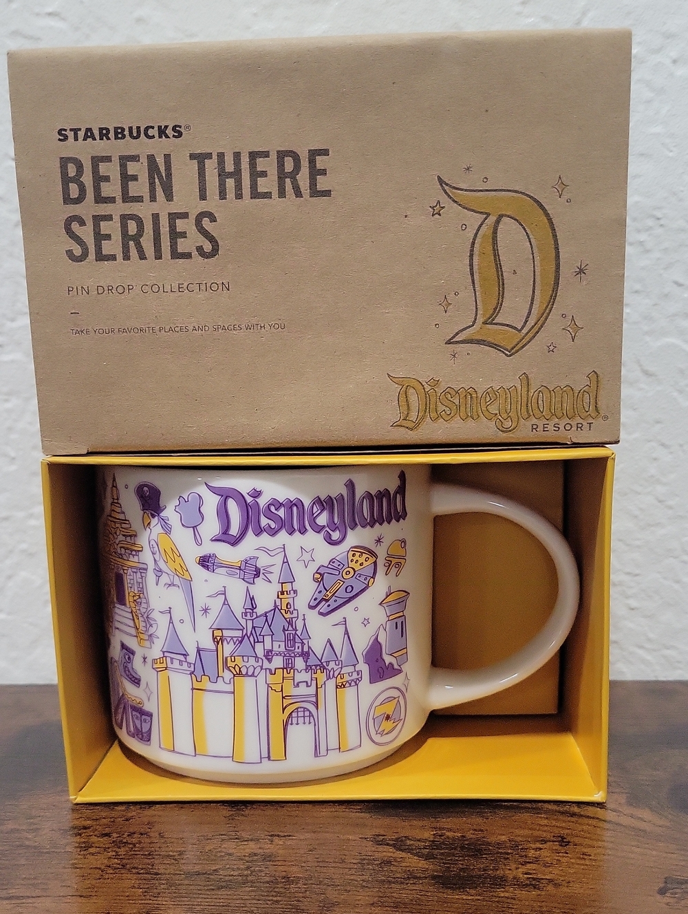 Starbucks Disneyland Been There Series Mug Pin Drop DISCONTINUED!! 💜 2021